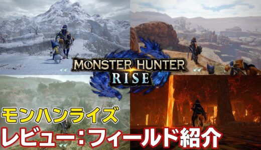 『モンハンライズ』レビュー：フィールド紹介【MONSTER HUNTER RISE】