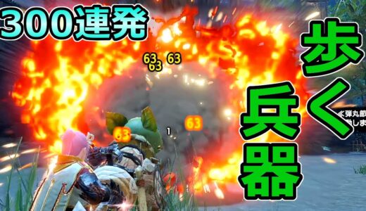 【モンハンライズ】300ダメージ連発 拡散ヘビィボウガンが歩く兵器な件 火力最強【MHRise モンスターハンター】