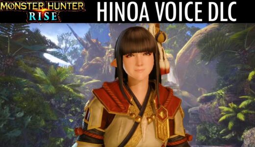 Monster Hunter Rise HINOA VOICE DLC REVEAL GAMEPLAY TRAILER SHOWCASE モンスターハンターライズ 追加ボイス「ヒノエ」ビデオ
