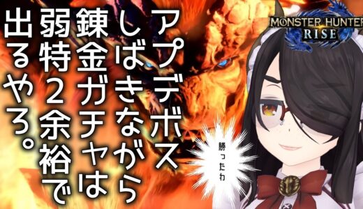 【モンスターハンターライズ】アプデボスしばきながら一生マカ錬金【#伊東ライフ】