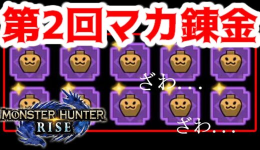 【モンハンライズ】第2回マカ錬金開封！幽玄【MHRise】