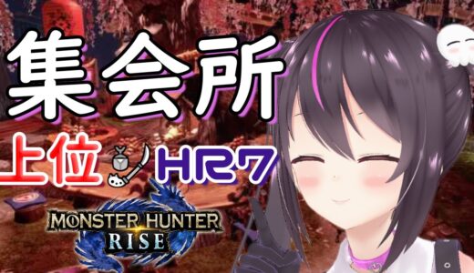 【モンハンライズ】上位HR7！操虫棍！防具揃えるために周回！