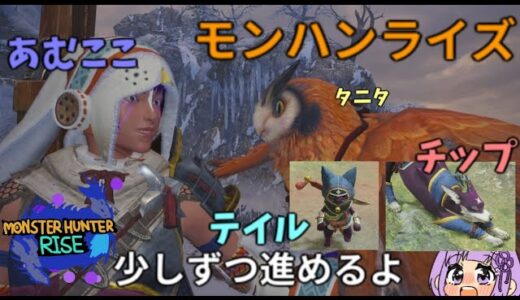 【ゲーム配信Live】MONSTER_HUNTER_RISE（モンスターハンターライズ）３