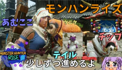 【ゲーム配信Live】MONSTER_HUNTER_RISE（モンスターハンターライズ）４