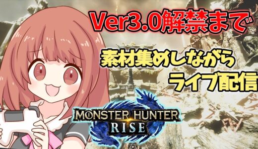 【MHRise 】アプデが来るまでモンスター狩って待機民☆モンハンライズ！