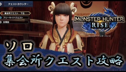 【MHRise (モンスターハンターライズ)】せんせいのゲーム実況【モンハンライズ生放送】