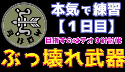 【モンハンライズ/MHRise】ぶっ壊れ武器練習会～弓～【１日目】