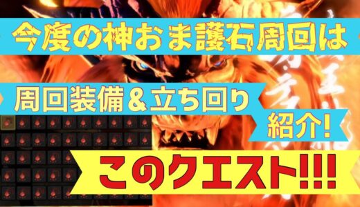 神おま護石周回のクエストがナルハタから変更！アプデ後はこのクエストを周回しよう！周回装備と立ち回りなども解説します！簡単に高速周回可能！【モンハンライズ】【モンスターハンターライズ】【MHRise】