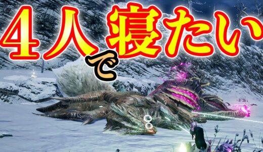 【MHRise】モンスター3匹と一緒に修学旅行の夜をしたい【モンハンライズ実況】