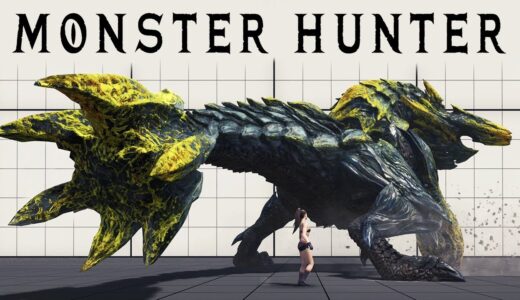 New Monster Size Comparison | 5th Gen Monster Hunter