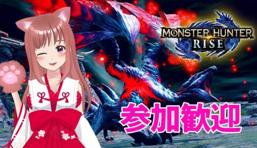 【モンハンライズ】　奇しき赫耀のバルファルク　参加型　 #45　ライトボウガン 【ライブ】モンスターハンターライズ/MHRise