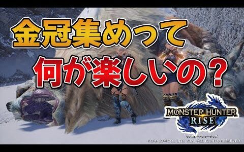 【MHRise】金冠集めって何が楽しいの？【反応まとめ】