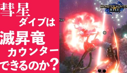 バルファルクの彗星ダイブを「滅・昇竜撃」でカウンターしたい【モンハンライズMHRise】