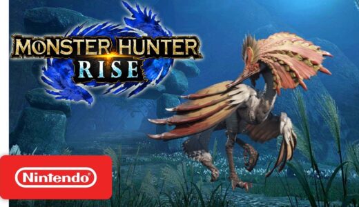 Monster Hunter Rise GAMEPLAY AKNOSOM Battle Combat (Nintendo Switch) モンスターハンターライズ 傘鳥 アケノシルム ゲームプレイ