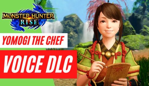 Monster Hunter Rise YOMOGI VOICE DLC GAMEPLAY TRAILER REVEAL モンスターハンターライズ 追加ボイス「ヨモギ 茶屋の」ビデオ