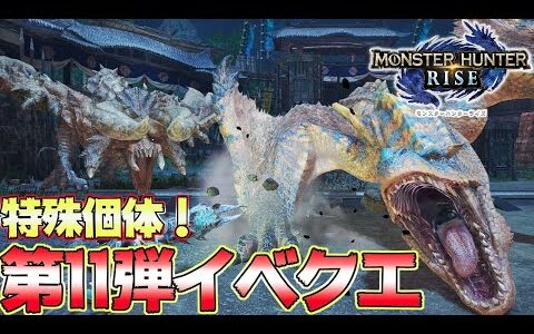 限定の特別個体！第11弾イベクエが本日配信されたぞ！【モンハンライズ】【MHRise:モンスターハンターライズ】