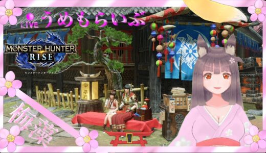 #28【モンハンライズ】七夕は獣と人間が仲良くなれるよう願ったのじゃ...
