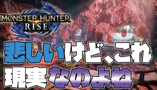 【モンハンライズ】アプデない！不満だらけ！？ちまたでの意見をまとめました！【MHRise:モンスターハンターライズ】