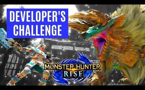 Monster Hunter Rise DEVELOPER CHALLENGE GAMEPLAY TRAILER REVEAL 3.2 EVENT モンスターハンターライズ チャレンジクエスト０２