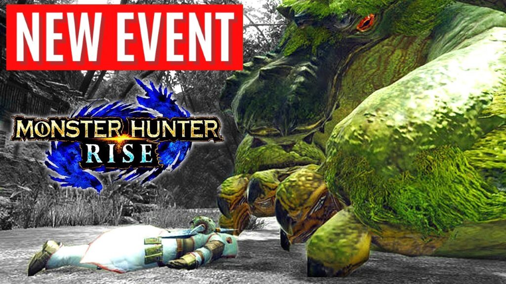 Monster Hunter Rise Fooled In The Flooded Forest Gameplay Event Quest Reveal モンスターハンターライズ ジェスチャ 死んだふ ガルク速報