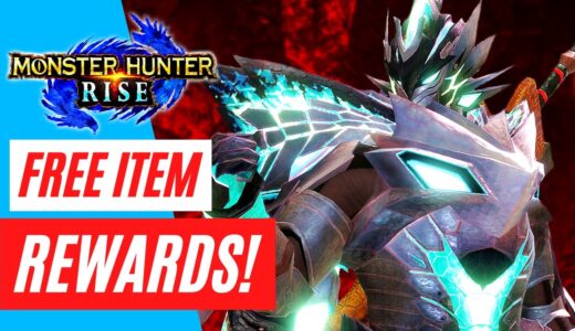 Monster Hunter Rise FREE ITEM REWARDS REVEAL GAMEPLAY TRAILER SALES BREAKDOWN モンスターハンターライズ 大人気御礼記念