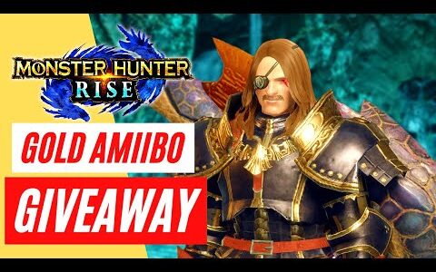 Monster Hunter Rise GOLD AMIIBO GIVEAWAY REVEAL GAMEPLAY TRAILER モンスターハンターライズ ペシャルエディション ゴールド AMIIBO
