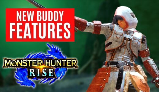 Monster Hunter Rise NEW BUDDY FEATURE GAMEPLAY TRAILER REVEAL NEW PALAMUTE モンスターハンターライズ 「ワンオウガ」 ビデオ