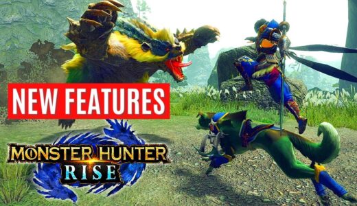 Monster Hunter Rise NEW FEATURES GAMEPLAY TRAILER REVEAL NEW EVENT モンスターハンターライズ ワンオウガ イベントクエスト トレーラー