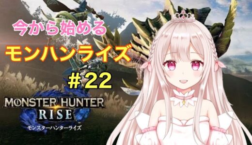 【新人VTuber】初見モンハンライズ【参加型】