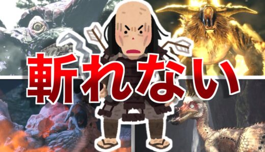 【モンハンライズ】一番硬いモンスターランキングトップ5【剣士編】