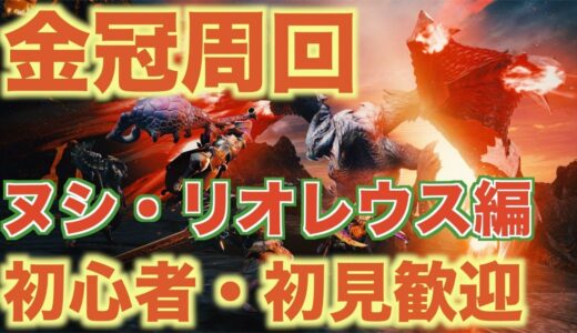 金冠周回　一緒にマルチできる方募集 モンスターハンターライズ【＃MHRise】【＃モンハンライズ】