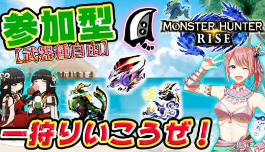 【MHRise】#2 参加型！大剣使用回数2000回目指したい！！現在1735回～(※概要欄必読)【モンスターハンターライズ】
