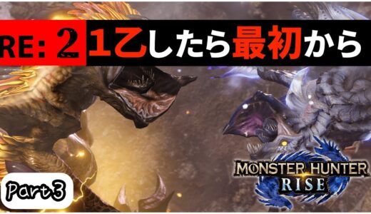 【MHRise】RE:2乙したら最初から#3【モンハンライズ】