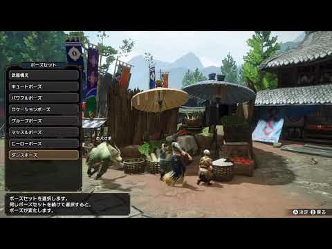 ポーズセットの真の使い方 モンスターハンターライズ Monster Hunter Rise ガルク速報