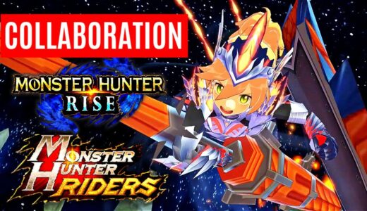 Monster Hunter Rise x Monster Hunter Riders COLLABORATION GAMEPLAY TRAILER モンハンライズ x モンスターハンター ライダーズ
