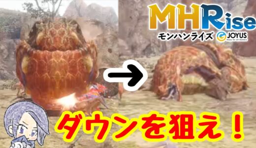 ジャギィにこかされる哀れなラングロトラ【モンスターハンターライズ】