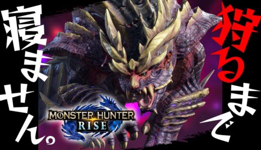 【モンスターハンターライズ】マガイマガド狩ります。(狩れませんでした)