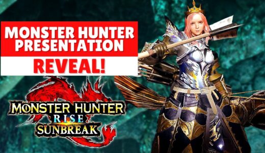 Monster Hunter Rise Sunbreak PRESENTATION REVEAL GAMEPLAY TRAILER モンハンライズ：サンブレイク カプコン オンラインプログラム