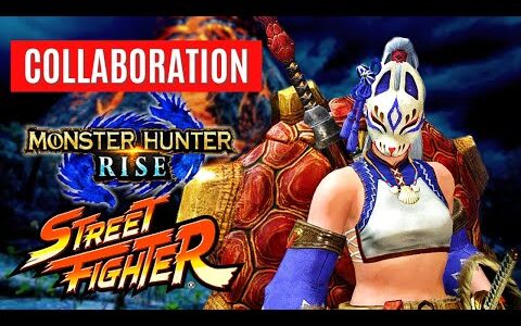 Monster Hunter Rise x Street Fighter COLLABORATION REWARDS GAMEPLAY TRAILER モンハンライズ x ストリートファイター 報酬