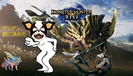 モンスターハンターライズを一気にクリアしてみたい！その１