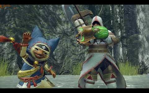 モンスターハンターライズDEMO　GTX1650OCでプレイ（4K、画質：中）