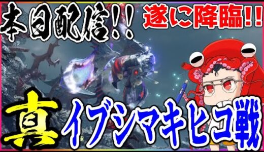 モンハンライズ】待望のイベクエキター!!強化イブシマキヒコ単体「風神再臨」クエスト報酬にカムラチケット!!これはラズボス単体も来るか・・？【MHRise/ガバ字幕実況】