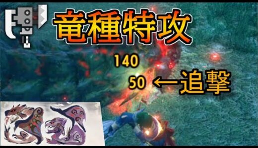 【MHRise】ビン追撃で５０ダメージを出せる竜種特攻スラアクが強い！イベントクエスト「夫婦げんかはガルクも食わない」【ゆっくり実況】