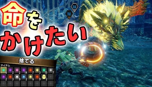 【MHRise】「溜め」を解除した瞬間に宝玉が失われるハンター【モンハンライズ実況】