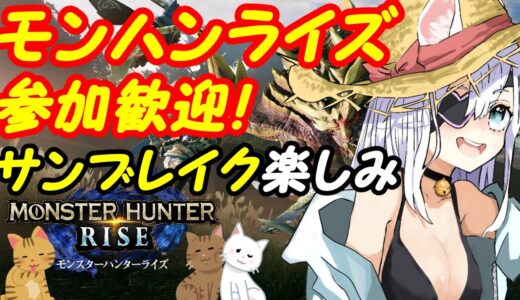 【MHRise】モンスターハンターライズ参加歓迎！080【VTuber】