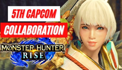 Monster Hunter Rise NEW CAPCOM COLLABORATION REVEAL GAMEPLAY TRAILER NEWS モンスターハンターライズ CAPCOMコラボ第5弾