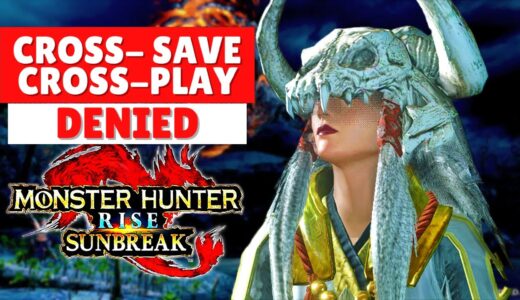Monster Hunter Rise: Sunbreak CROSSPLAY CROSSSAVE GAMEPLAY TRAILER PC NEWS モンスターハンターライズ：サンブレイク ニュース