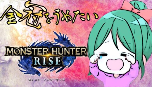 金冠埋めます！高速無心狩『モンスターハンターライズ 』RISE！モンハンMHRise