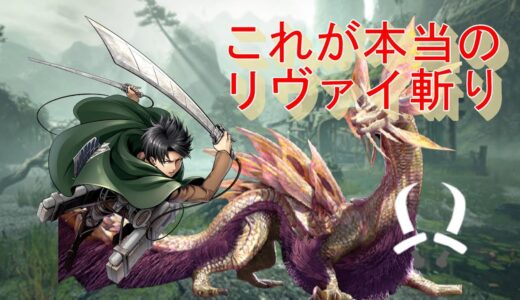 【モンハンライズ 双剣】攻略サイトにも載っていない！？これが本当のリヴァイ斬りだ！！【解説＆リヴァイ斬り集】