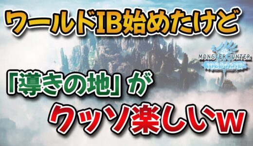 【モンハン】ワールドIB始めたけど、「導きの地」がクッソ楽しいｗｗｗ【みんなの反応まとめ】